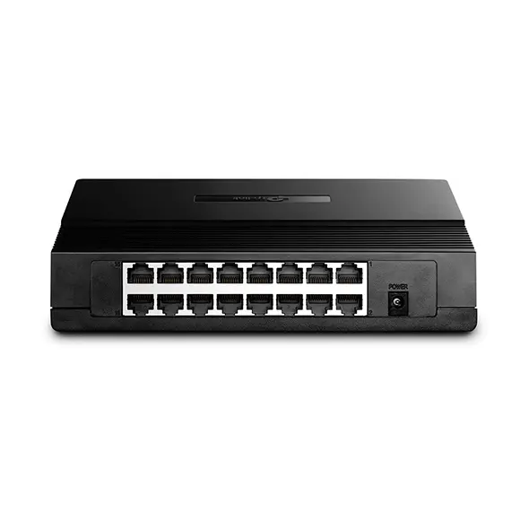 TP-LINK SWITCH 16 PUERTOS 10/100 DESKTOP FAST ETHERNET (TL-SF1016D)                                                 