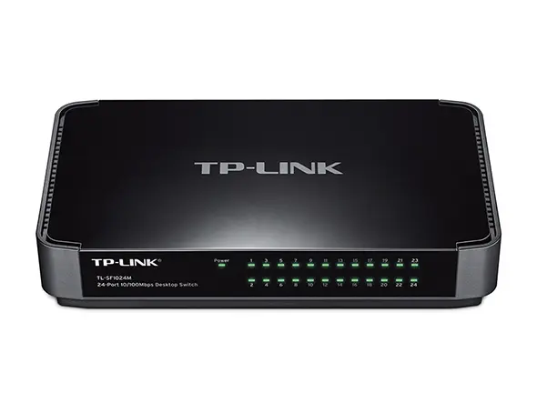 TP-LINK SWITCH 24 PUERTOS Desktop 10/100 FAST ETHERNET (TL-SF1024M)                                                                 