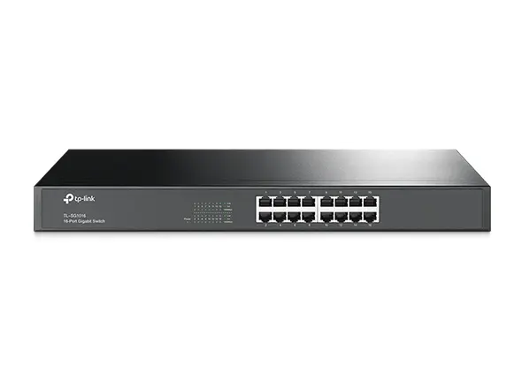TP-LINK SWITCH 16 PUERTOS GIGABIT Rackmount  (TL-SG1016)                                                