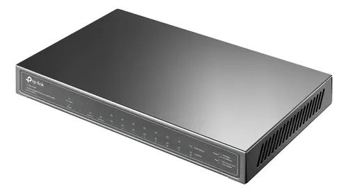 TP-LINK SWITCH 10 PUERTOS GIGABIT 8 PUERTOS POE (TL-SG1210P)                                                     