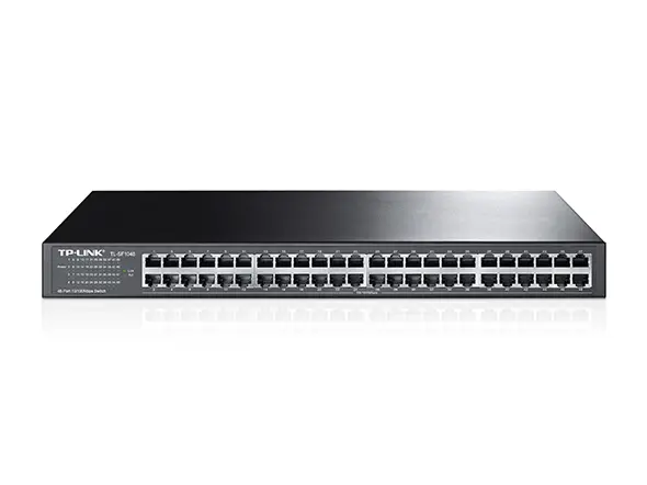 TP-LINK SWITCH 48 PUERTOS 10/100 FAST ETHERNET Rackmount (TL-SF1048)                                     