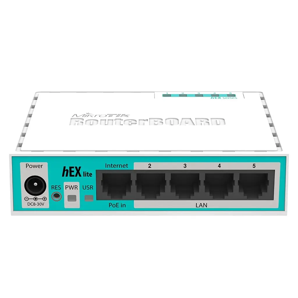 MIKROTIK HEX RB750R 2  5-PORT  5X10/100 POE  osl4                                                                       