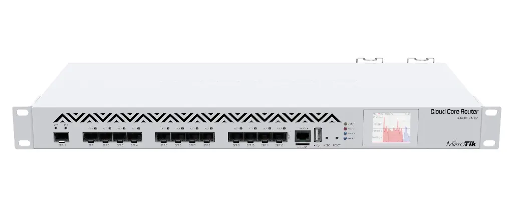 MIKROTIK ROUTER CCR1016-12S-1S+ 16 CORE2GB RAM                                                                          