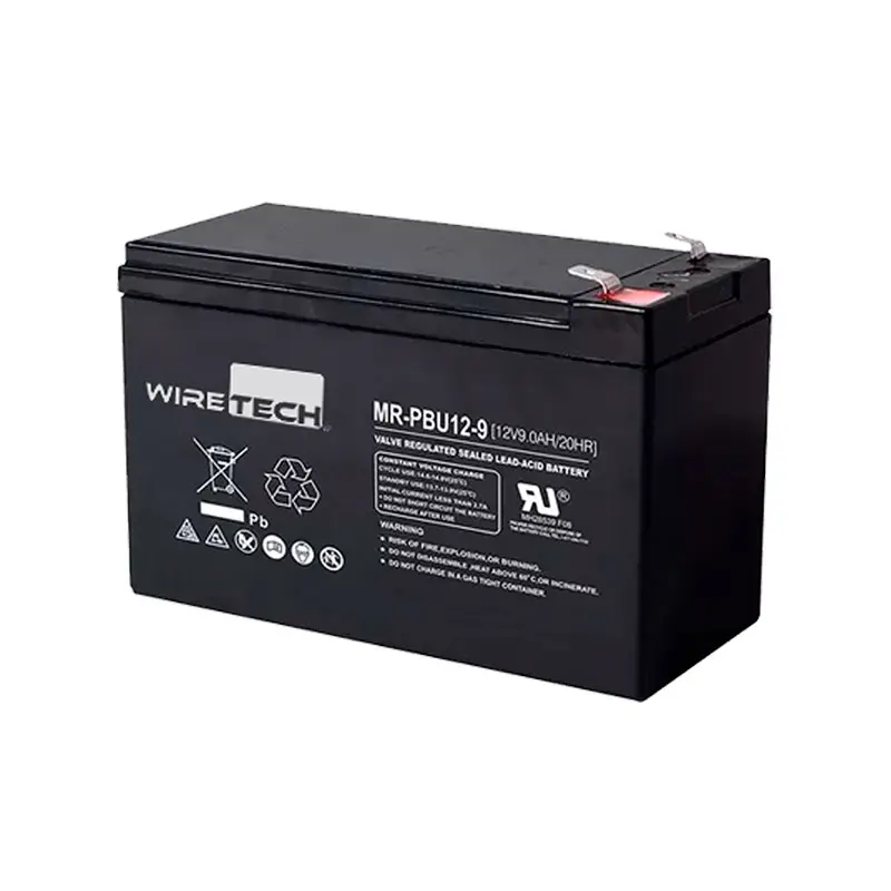 BATERIA 12V 9AH WIRETECH                                                                                                