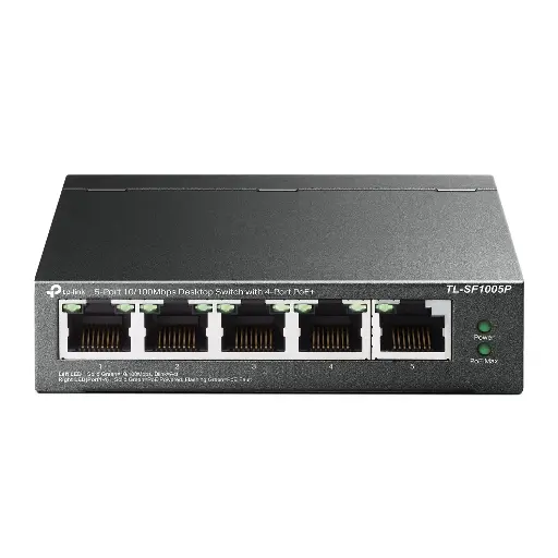 [PT00001228] TP-LINK SWITCH 5 PUERTOS 10/100M POE (TL-SF1005P)                                                                             
