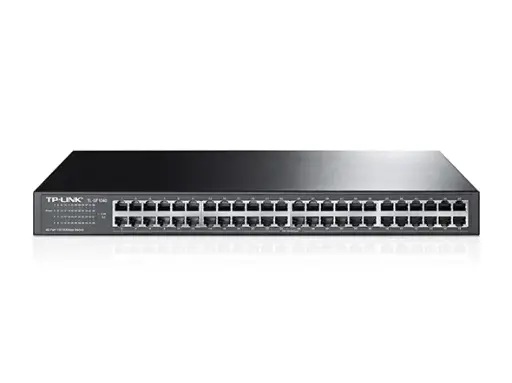 [PT00000181] TP-LINK SWITCH 48 PUERTOS 10/100 FAST ETHERNET Rackmount (TL-SF1048)                                     