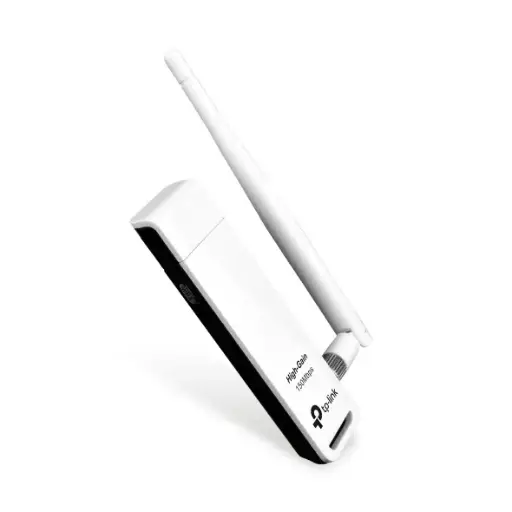 [PT00000492] TP-LINK ADAPTADOR DE RED INALAMBRICA TL-WN722N USB 150 MBPS HIGH GAIN                            