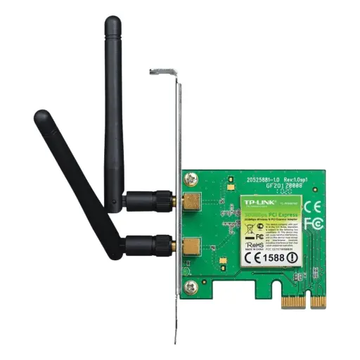 [PT00000459] TP-LINK  TARJETA DE RED INALAMBRICA PCI-E TL-WN881ND 300MBPS                                                     