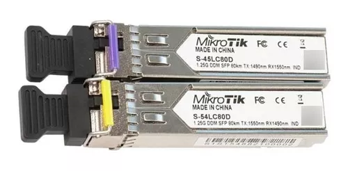 [PT00001233] MIKROTIK SFP MODULE S-4554LC80D     (80 KM)                                                                                                                       