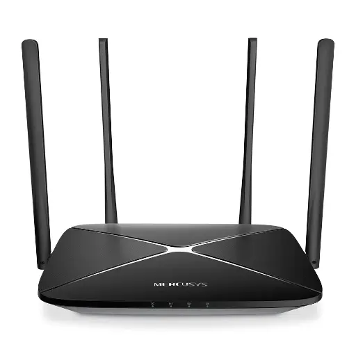 [PT00000878] MERCUSYS ROUTER WIFI AC12G DOBLE BANDA DUALBAND GIGABIT AC1300 4 ANTENAS