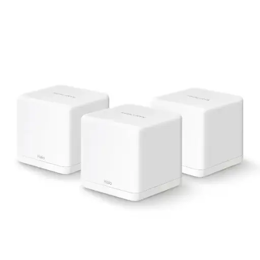[PT00001093] MERCUSYS SISTEMA WI-FI MESH HALO H30G (3-PACK) AC1300 DUALBAND GIGABIT