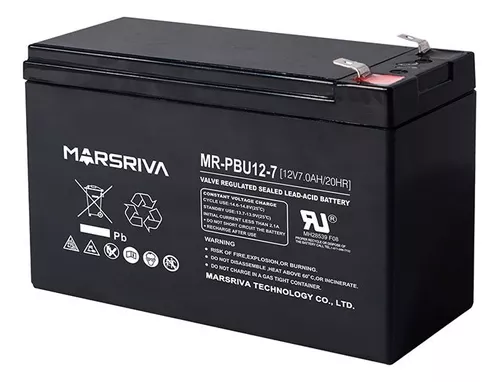 [PT00000829] BATERIA  UPS 12V 7AH MARSRIVA       