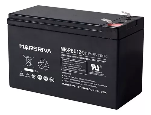 [PT00000830] BATERIA 12V 9AH MARSRIVA                        